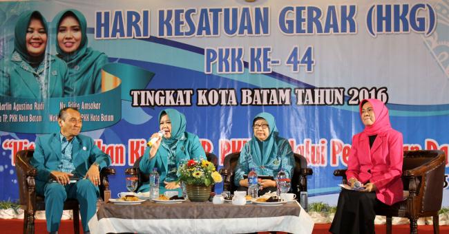 Walikota Ajak Istri Pegawai Bersatu untuk Pembangunan Batam